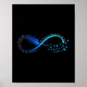 Womens Infinity Symbol Retro Forever Sitivity Moti Poster (Voorkant)