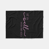 Women's It Is Well With My Soul Nk Motivation Fleece Deken (Voorkant (Horizontaal))