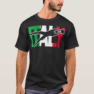 Womens Italy Soccer Jersey Italia Azzurri Gifts fo T-shirt