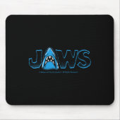 Womens Jaws 2025 Clic Shark Movie Icon Design V-ne Muismat (Voorkant)