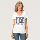 Women's Jazz Unlimited Basic V-Neck T-shirt (Voorkant volledig)