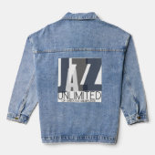 Women's Jazz Unlimited Hoodie Denim Jacket (Achterkant)