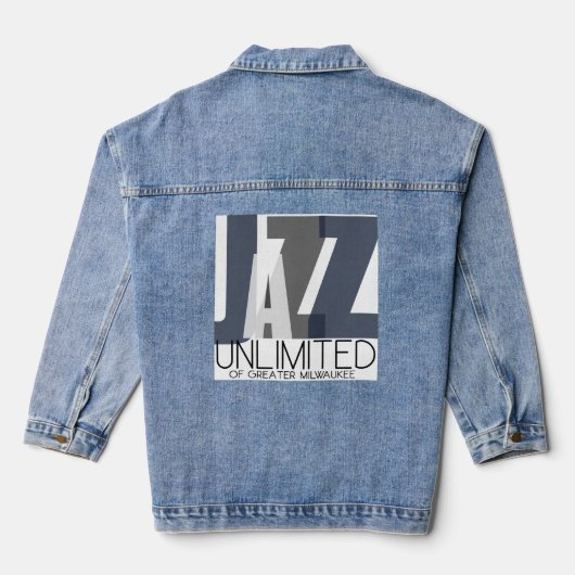 Women's Jazz Unlimited Hoodie Denim Jacket (Achterkant)