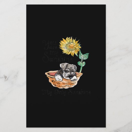 Womens jij bent mijn zonnescherm. briefpapier (Voorkant)