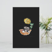 Womens jij bent mijn zonnescherm. briefpapier (Staand voorkant)