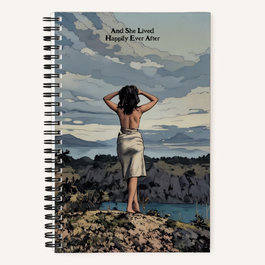 Women's Journal Happily Ever After Citaat Notitieboek (Voorkant)
