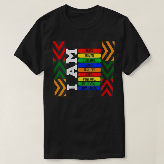 Womens Juneteenth is mijn Onafhankelijkheidsdag Bl T-shirt (Design voorkant)