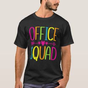 Womens Kantoor Squad Kantoor Personeel Admin Beman T-shirt