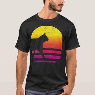 Womens Kat Retro Stijl VNeck T-shirt