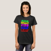 Womens Keep Training Until The Belt Turns Blacks K T-shirt (Voorkant volledig)