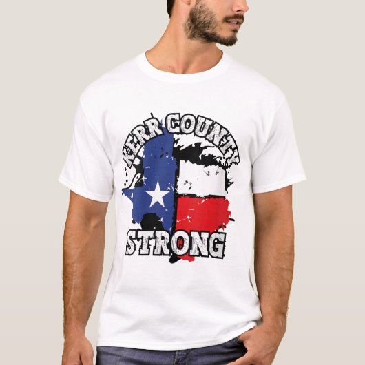 Womens Kerr County Strong T-shirt (Voorkant)