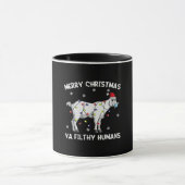 Womens Kerst-kerstgeit — kerstman Mok (Midden)
