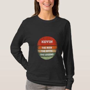 Womens Kevin het Man The Myth The Legend Funny T-shirt