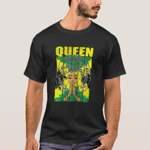 Womens Ki Jamaicaanse Vlag Zwart Vrouw Kostuum Kon T-shirt