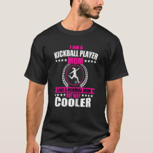 Womens Kickball Player mam Kickball Outfit for W T-shirt