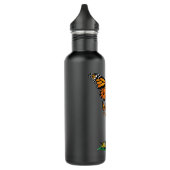 Womens kleurrijke derde pijler naar Monarch vlinde Waterfles (Links)