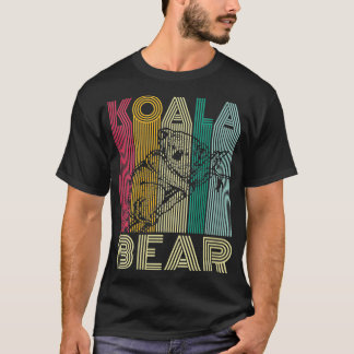 Womens Koala Beer Australia Animal Koala VNeck T-shirt