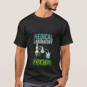 Womens Lab Nerd Lab Rat Lab Technicus Medical Lab T-shirt (Voorkant)