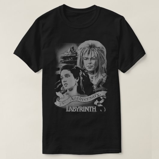Womens Labyrinth Jubileum VNeck T-shirt (Design voorkant)