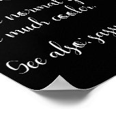 Womens Lacrosse Girl Definition for Lax Poster (Hoek)