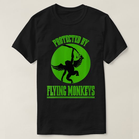 Womens Land van Oz Wicked Witch Get My Flying Monk T-shirt (Design voorkant)