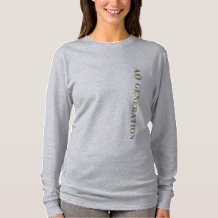 Womens lange hoes AO T-shirt