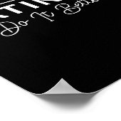 Womens Latinas Do It Better Funny Sarcastic Quote  Poster (Hoek)