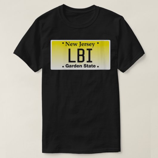 Womens LBI NJ Long Beach Island New Jersey strand T-shirt (Design voorkant)