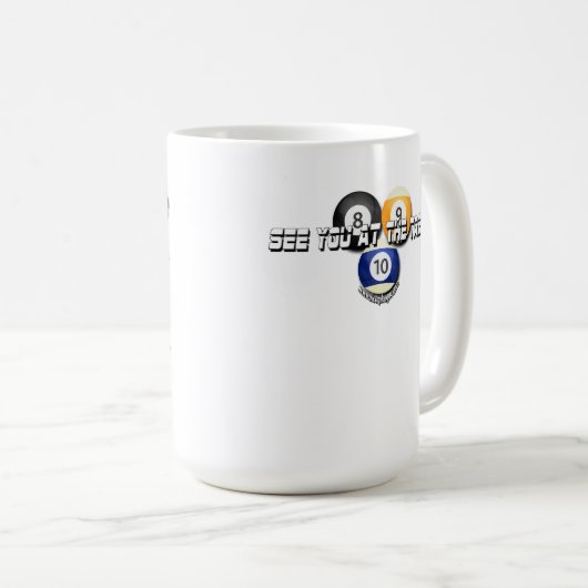 Womens League Coffee Mok (Voorkant rechts)