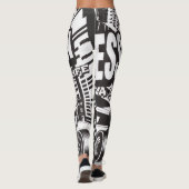 WOMEN'S LEGENDARY GORILLA LESSONS LEARN LEGGINGS  (Achterkant)