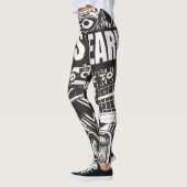 WOMEN'S LEGENDARY GORILLA LESSONS LEARN LEGGINGS  (Links)