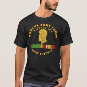 Womens Legerkorps Vietnam Era - w WAC - NDSM T-shirt