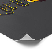 Womens Let It Bee Motivational Slogan Sitive Quote Poster (Hoek)