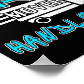 Womens Let The Pro Mover Handle It Funny Moving Da Poster (Hoek)