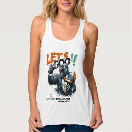 WOMEN'S LET'S GOO LESSONS LEARN TANK TOP
