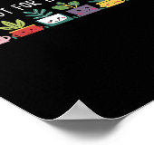 Womens Let's Root For Each Other Vegetables Suprt Poster (Hoek)