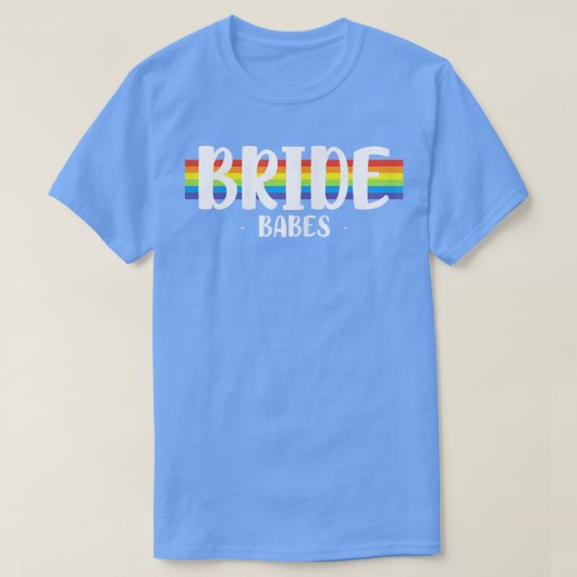 Womens LGBT Weddenschap Gay Marriage Brides Bride  T-shirt (Design voorkant)