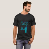 Womens Life Behind Bars Funny Bartender Bartending T-shirt (Voorkant volledig)