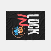 Womens Lock In You Got This Teacher Testing Motiva Fleece Deken (Voorkant (Horizontaal))