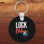 Womens Lock In You Got This Teacher Testing Motiva Sleutelhanger (Voorkant)