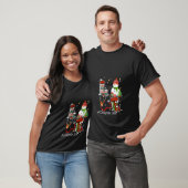 Womens Love Dialysis Life Snowman Kerstmis Nu T-shirt (Unisex)