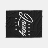 Womens Lovey Design_ Lovey Ever V-neck  Fleece Deken (Voorkant (Horizontaal))