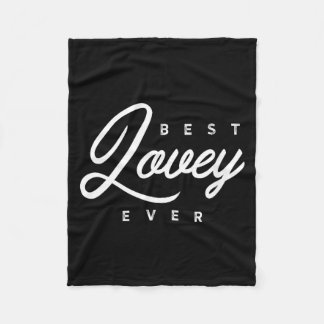 Womens Lovey Design_ Lovey Ever V-neck  Fleece Deken