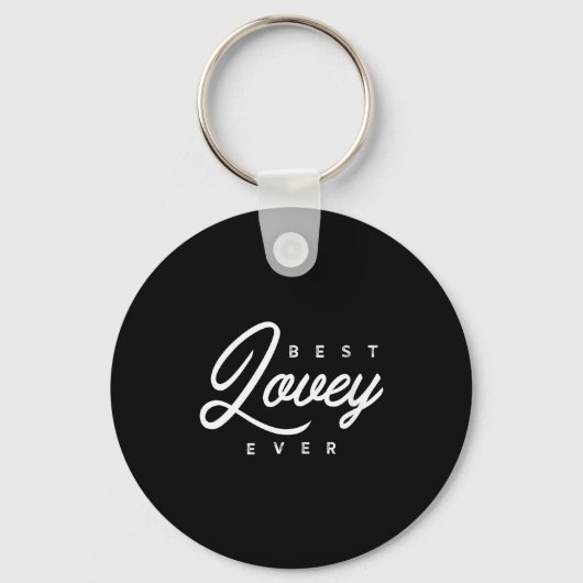 Womens Lovey Design_ Lovey Ever V-neck  Sleutelhanger (Voorkant)