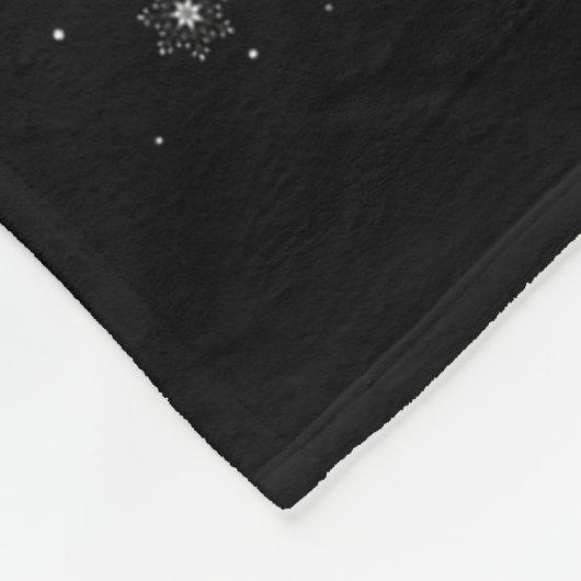 Womens Macaw Parrots Santa Sleigh Flying Funny Mag Fleece Deken (Hoek)