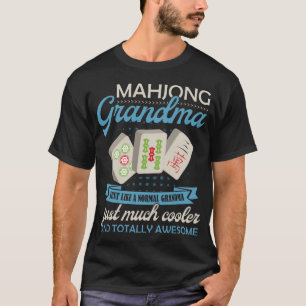 Womens Mahjong Shirt Funny Mahjong Game Ma