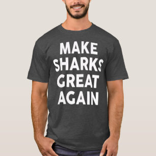 Womens maken SHARKS weer geweldig2020 SHARK VNeck T-shirt