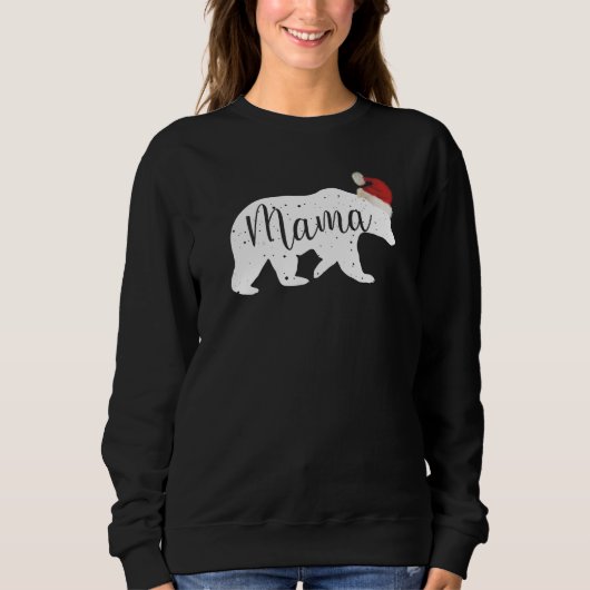 Womens Mama Beer Shirt kerstcadeau Grafisch T-shir (Voorkant)
