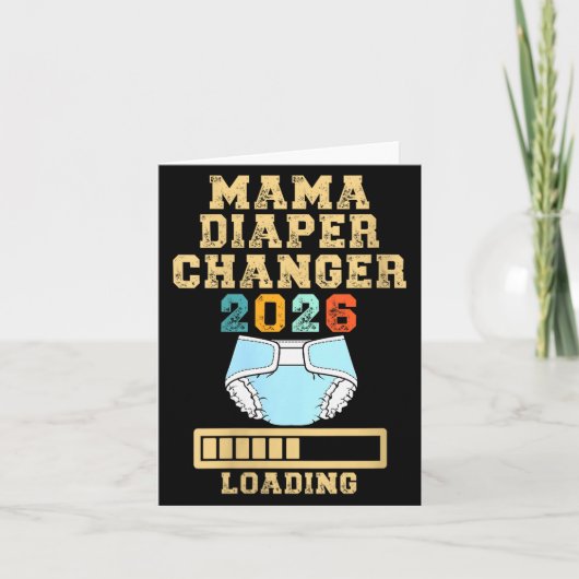 Womens Mama Diaper Changer 2026 New Baby Loading F Kaart (Voorkant)