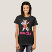 Womens Mamacorn Unicorn Costume Mam Moederdag T-shirt (Voorkant volledig)